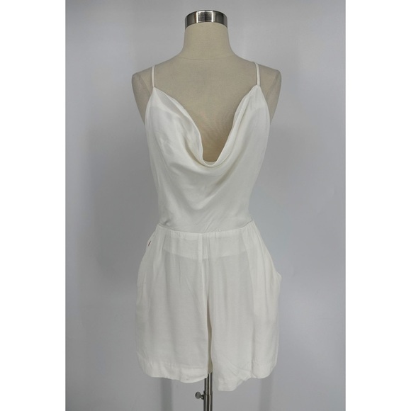Bardot Cindy Slip Backless Romper - Picture 3 of 14